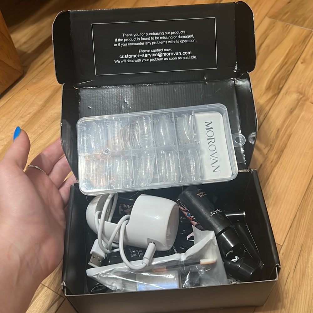 Poly gel nail kit